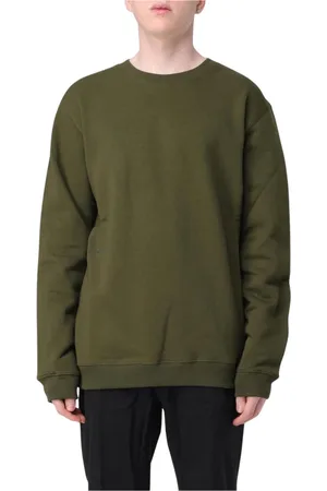 Dondup Heren, Sweatshirts & Hoodies, Groen, Maat: S Katoen
