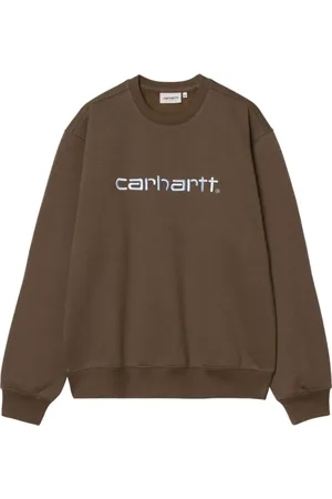 Carhartt Heren, Sweatshirts & Hoodies, Bruin, Maat: L