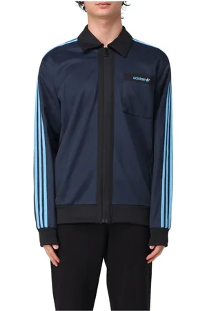 adidas Heren, Sweatshirts & Hoodies, Blauw, Maat: L