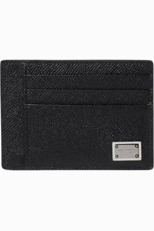 Dolce & Gabbana Heren, Accessoires, Zwart, Maat: ONE Size Leer