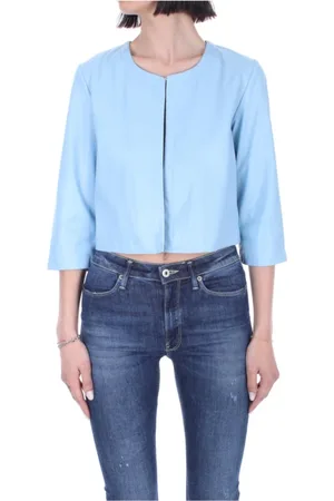 Liu Jo Dames, Jassen, Blauw, Maat: XS