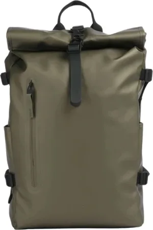 Rains Unisex, Tassen, Groen, Maat: ONE Size Poliester