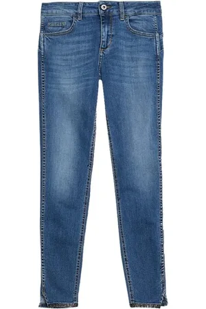 Liu Jo Dames, Jeans, Blauw, Maat: W27 Katoen