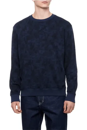 HUGO BOSS Heren, Sweatshirts & Hoodies, Blauw, Maat: S Katoen