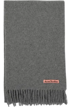 Acne Studios Heren, Accessoires, Grijs, Maat: ONE Size Wol