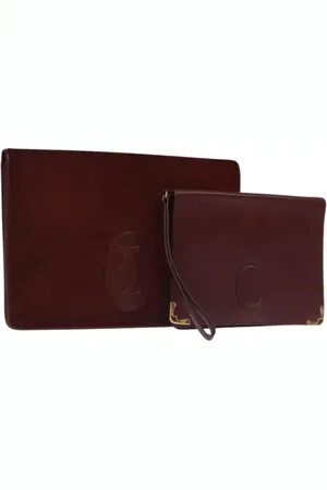 Cartier Dames, Pre-owned, Rood, Maat: ONE Size Suède