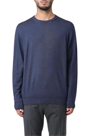 DRUMOHR Heren, Truien, Blauw, Maat: 3XL Wol