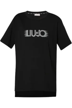 Liu Jo Dames, Tops, Zwart, Maat: XS Katoen