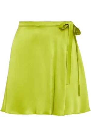 MVP Wardrobe Dames, Rokken, Groen, Maat: XS Viscose