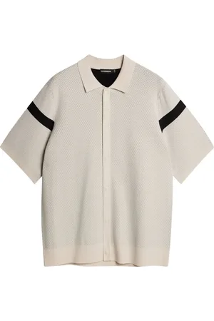 J Lindeberg Heren, Overhemden, , Maat: XL Poliester