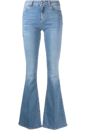 Liu Jo Dames, Jeans, Blauw, Maat: W33 Katoen