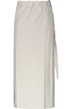 Sandbeige Dames, Rokken, , Maat: M Poliester