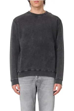 Dondup Heren, Sweatshirts & Hoodies, Zwart, Maat: XL Katoen