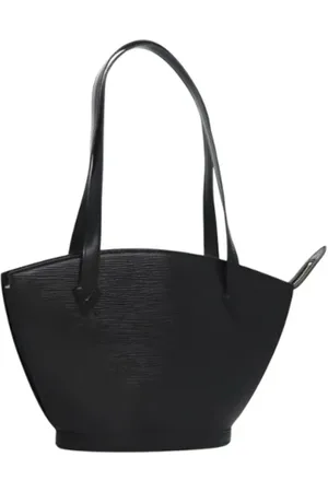 LOUIS VUITTON Dames, Pre-owned, Zwart, Maat: ONE Size Leer