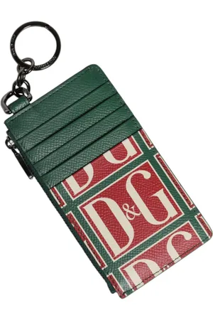Dolce & Gabbana Heren, Accessoires, Groen, Maat: ONE Size Leer