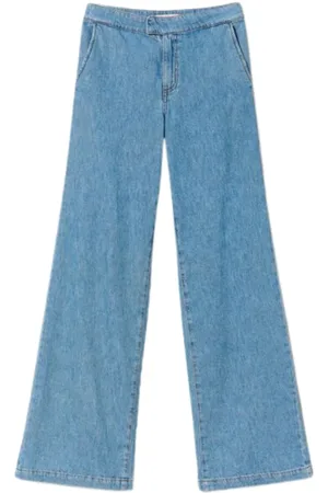 Twin-Set Dames, Jeans, Blauw, Maat: W29 Denim