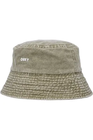 Obey Heren, Accessoires, Groen, Maat: ONE Size Katoen