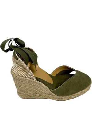 Castaner Dames, Schoenen, Groen, Maat: 38 EU Katoen