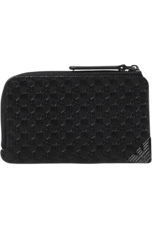 Emporio Armani Heren, Accessoires, Zwart, Maat: ONE Size Leer