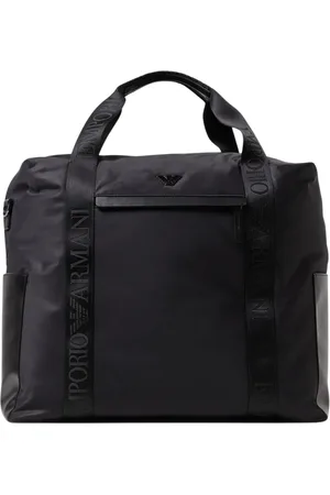 Emporio Armani Heren, Tassen, Zwart, Maat: ONE Size