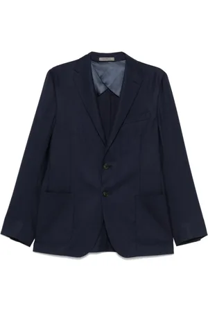 corneliani Heren, Jassen, Blauw, Maat: 3XL Wol