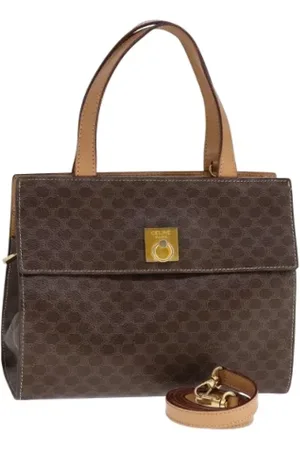 Céline Dames, Pre-owned, Bruin, Maat: ONE Size Leer