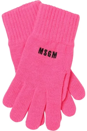 Msgm Heren, Accessoires, Roze, Maat: ONE Size Wol