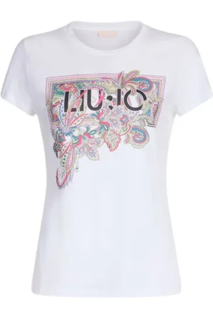 Liu Jo Dames, Tops, Wit, Maat: XL Katoen