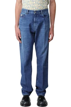 VERSACE Heren, Jeans, Blauw, Maat: W31 Denim