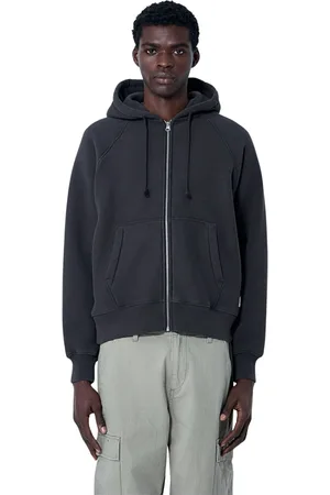STUSSY Heren, Sweatshirts & Hoodies, Zwart, Maat: 2XL Katoen