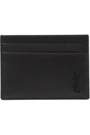 Saint Laurent Heren, Accessoires, Zwart, Maat: ONE Size Leer