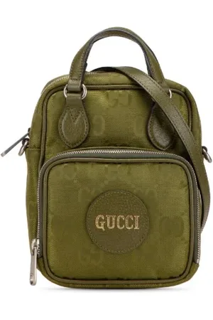 Gucci Dames, Pre-owned, Groen, Maat: ONE Size Leer