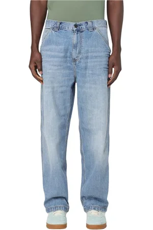 Carhartt Heren, Jeans, Blauw, Maat: W34