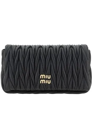 Miu Miu Dames, Tassen, Zwart, Maat: ONE Size