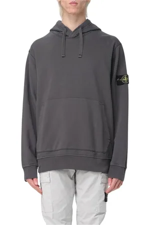 Stone Island Heren, Sweatshirts & Hoodies, Zwart, Maat: S Katoen