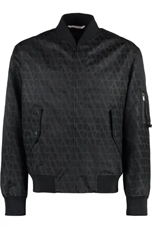 VALENTINO GARAVANI Heren, Jassen, Zwart, Maat: S Nylon
