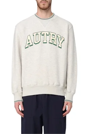 Autry Heren, Sweatshirts & Hoodies, Wit, Maat: XL Katoen