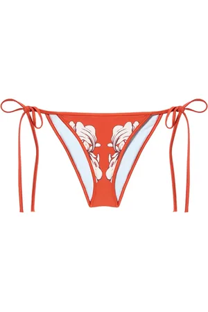 La DoubleJ Dames, Badkleding, Oranje, Maat: L Zijde