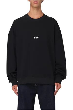 Msgm Heren, Sweatshirts & Hoodies, Zwart, Maat: M Katoen