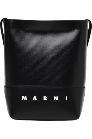 Marni Heren, Tassen, Zwart, Maat: ONE Size