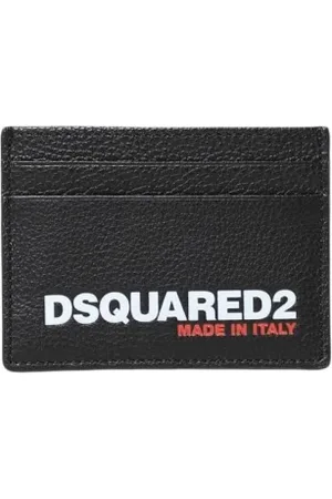 Dsquared2 Heren, Accessoires, Zwart, Maat: ONE Size Leer