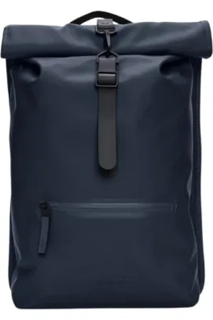 Rains Unisex, Tassen, Blauw, Maat: ONE Size