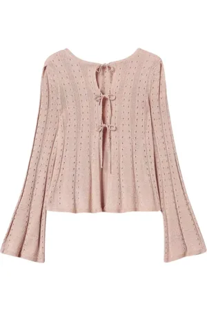Twin-Set Dames, Truien, Roze, Maat: S Zijde