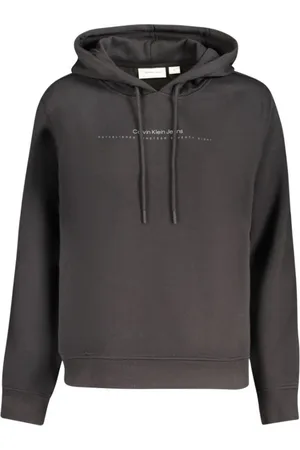 Calvin Klein Dames, Sweatshirts & Hoodies, Zwart, Maat: XL Katoen
