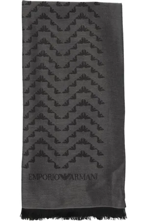 Emporio Armani Heren, Accessoires, Grijs, Maat: ONE Size Wol