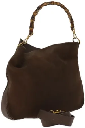 Gucci Dames, Pre-owned, Bruin, Maat: ONE Size Leer