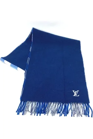 LOUIS VUITTON Dames, Pre-owned, Blauw, Maat: ONE Size Kasjmier