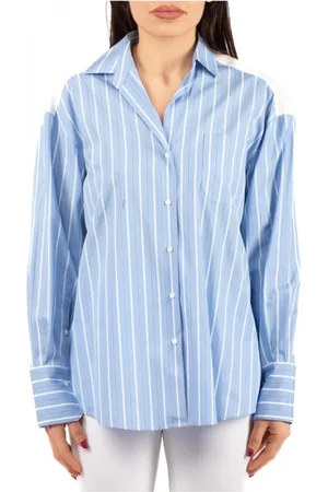 Max Mara Dames, Blouses & Shirts, Blauw, Maat: S
