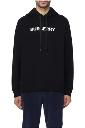 Burberry Heren, Sweatshirts & Hoodies, Zwart, Maat: S Katoen