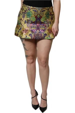 Dolce & Gabbana Dames, Rokken, Veelkleurig, Maat: L